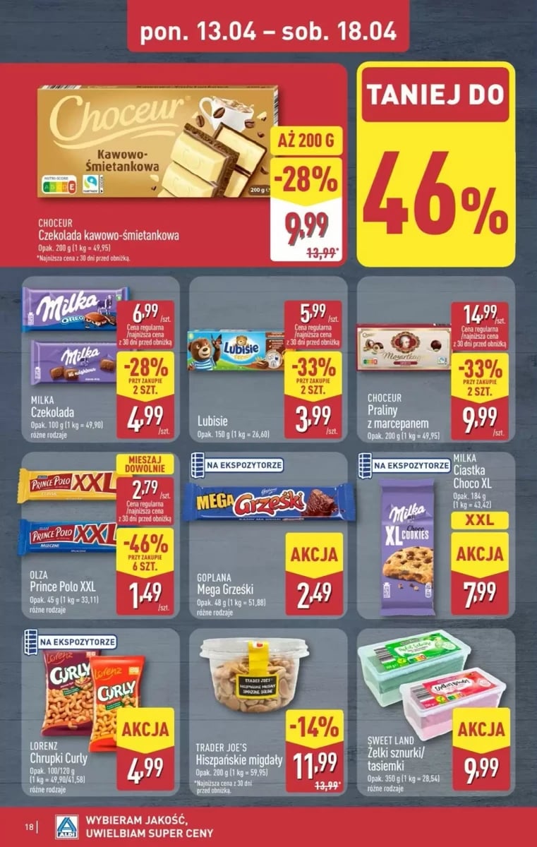 Strona 18 z gazetki Aldi