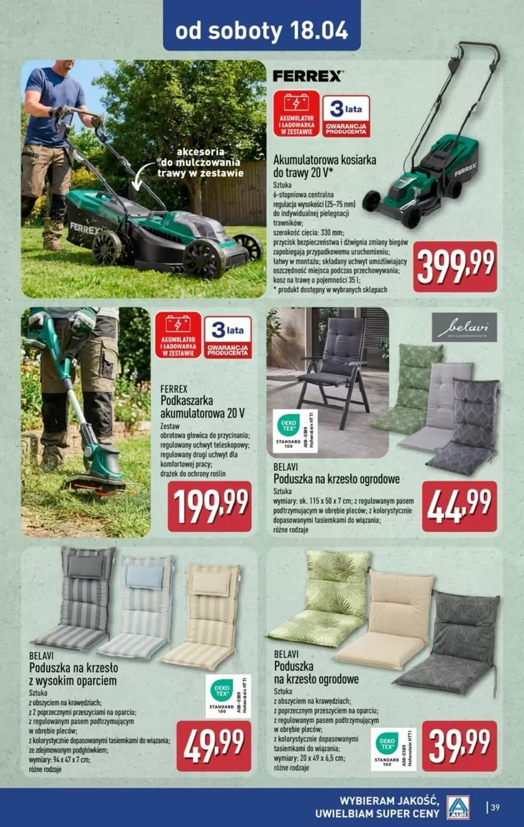 Strona 39 z gazetki Aldi