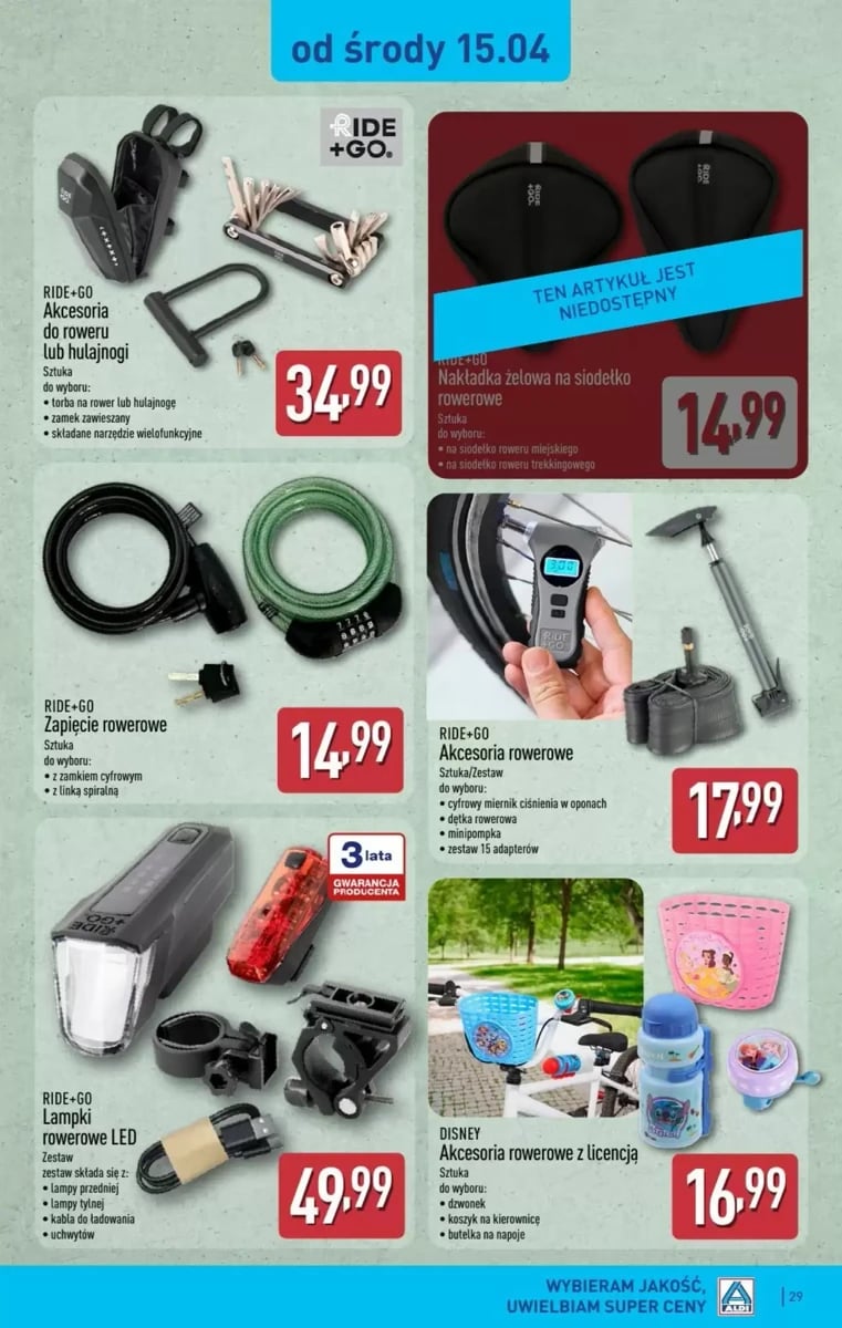 Strona 29 z gazetki Aldi