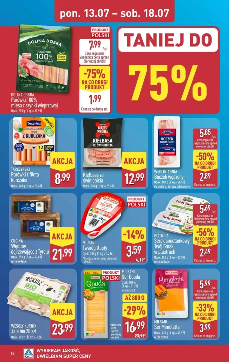 Strona 12 z gazetki Aldi