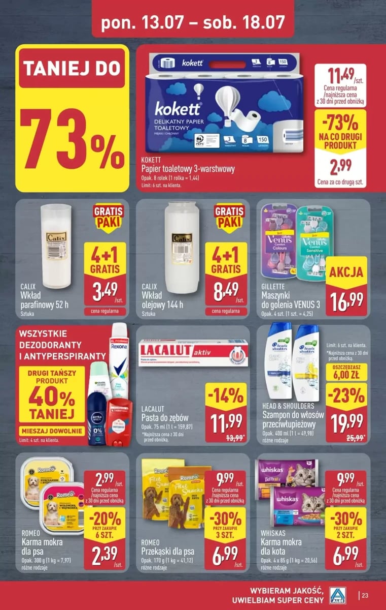 Strona 23 z gazetki Aldi