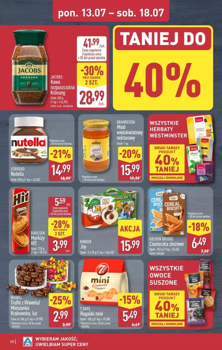 Strona 20 z gazetki Aldi