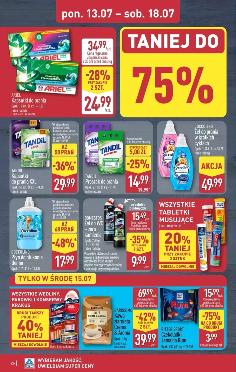 Strona 26 z gazetki Aldi