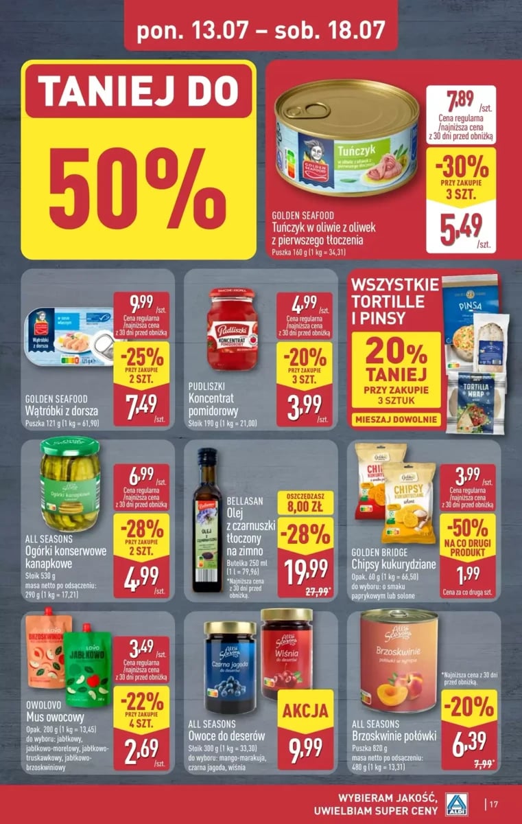 Strona 17 z gazetki Aldi