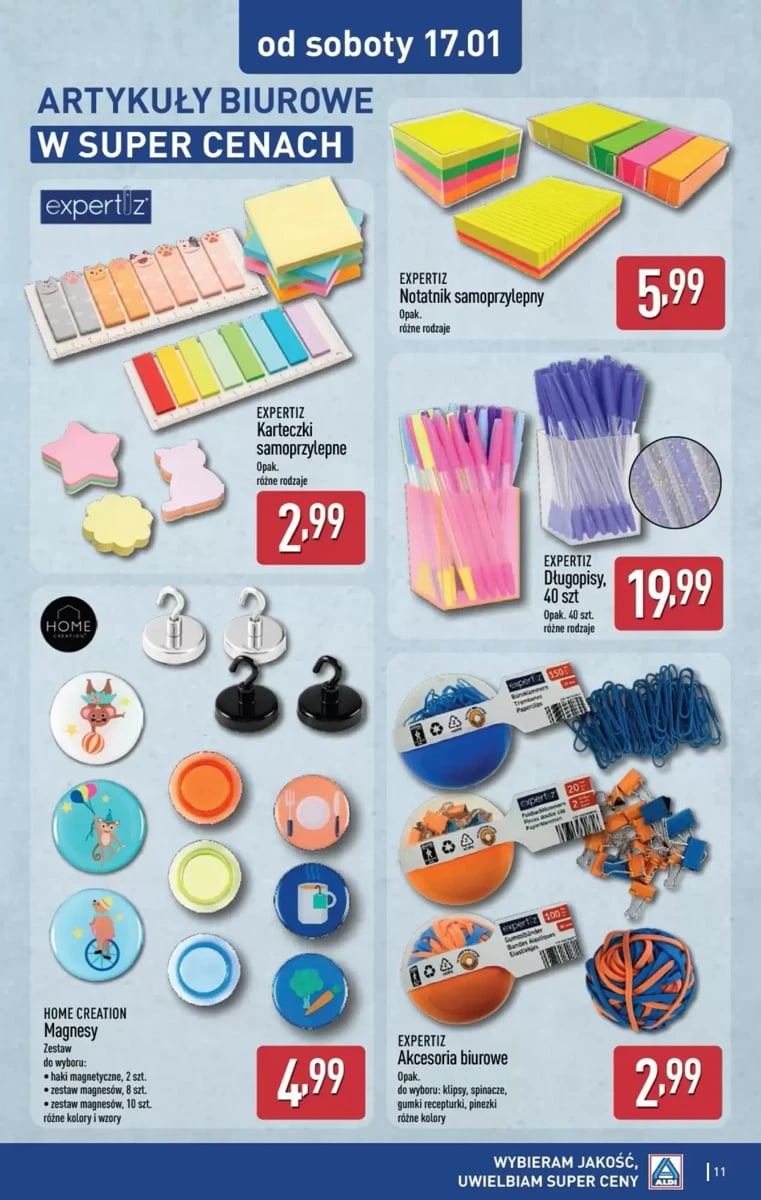 Strona 11 z gazetki Aldi