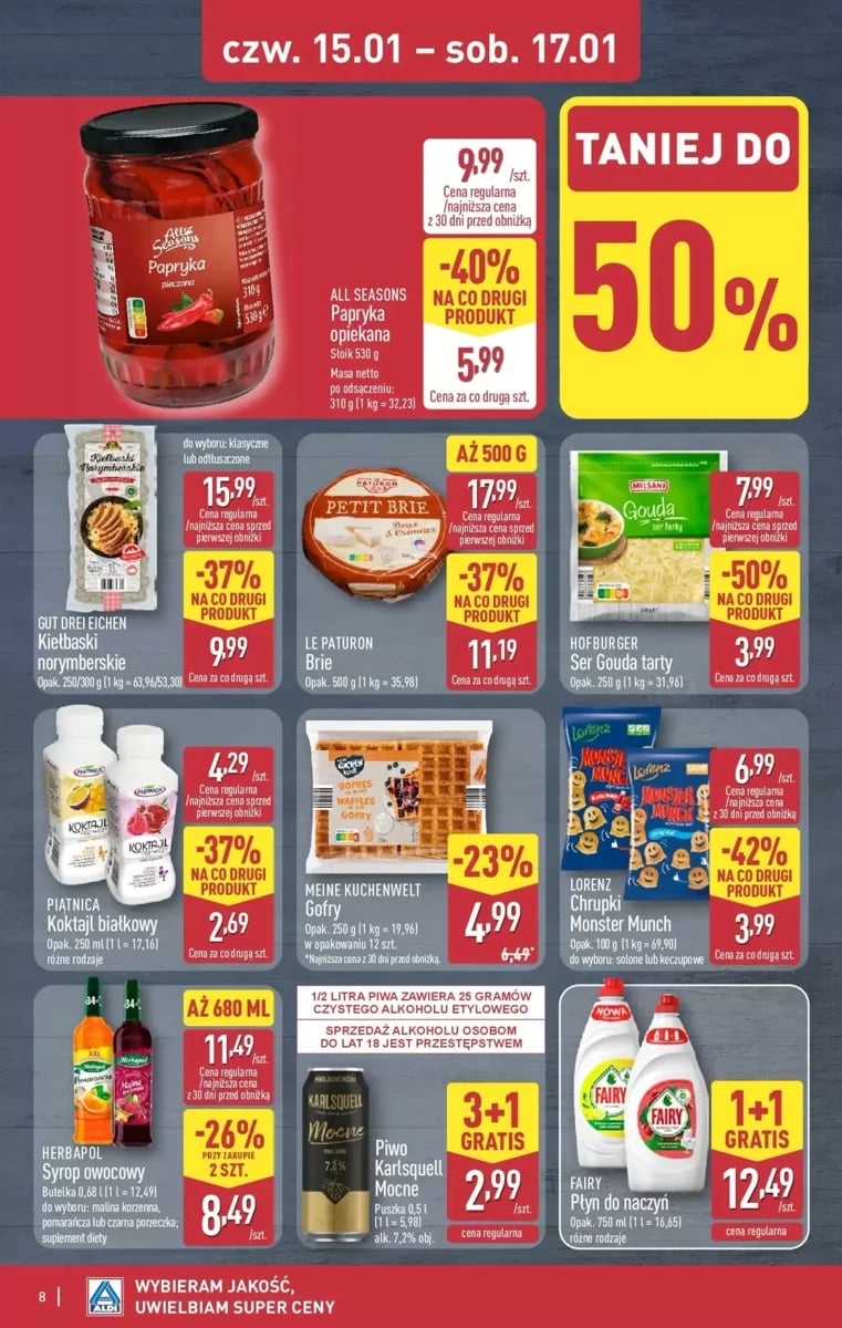 Strona 8 z gazetki Aldi