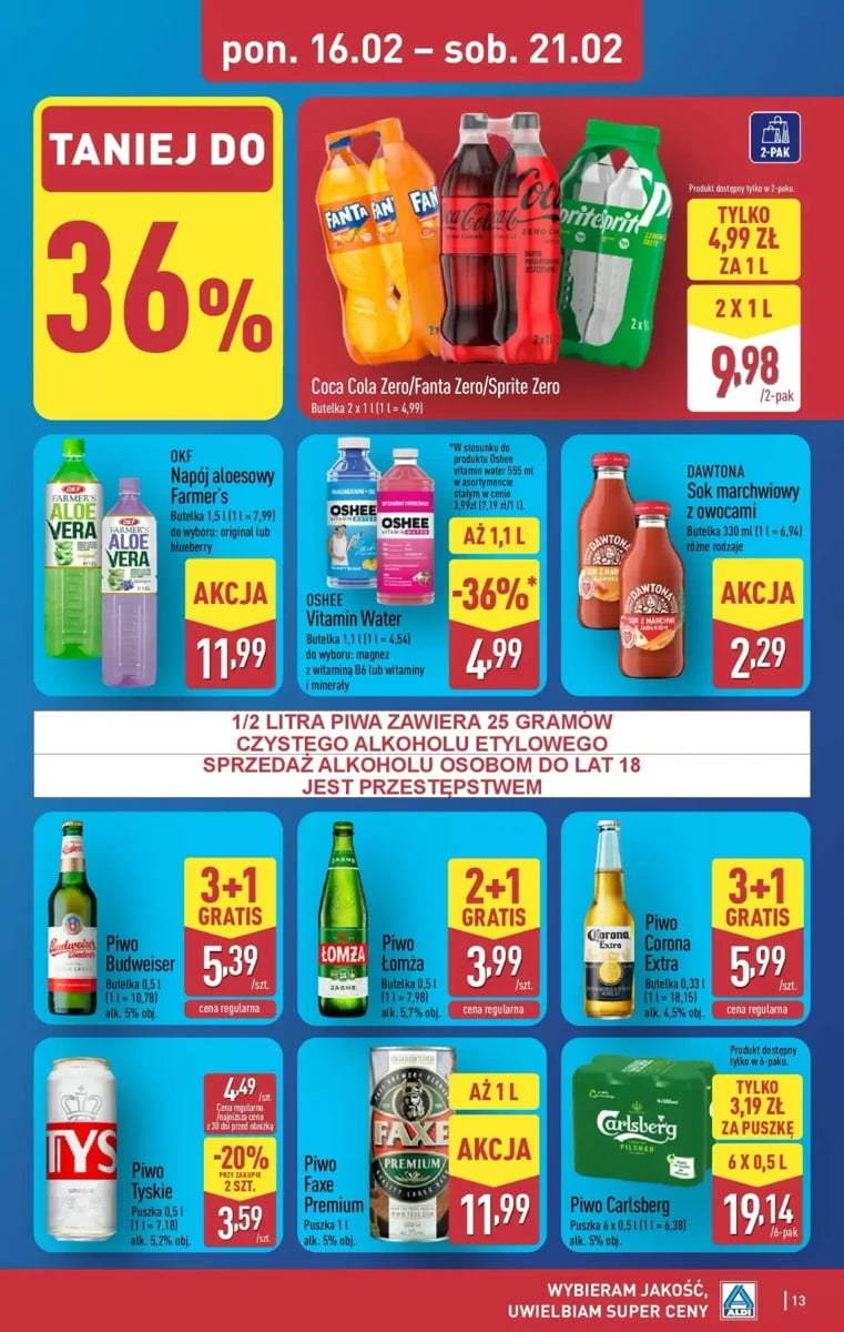 Strona 13 z gazetki Aldi