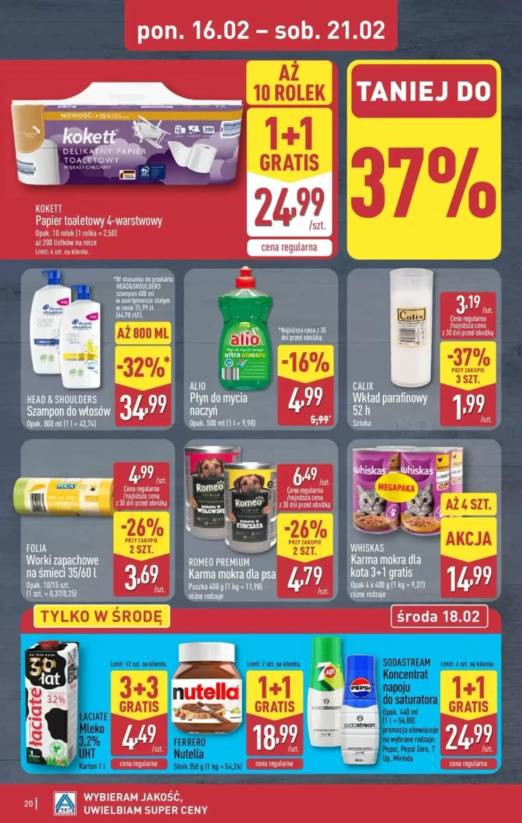Strona 20 z gazetki Aldi