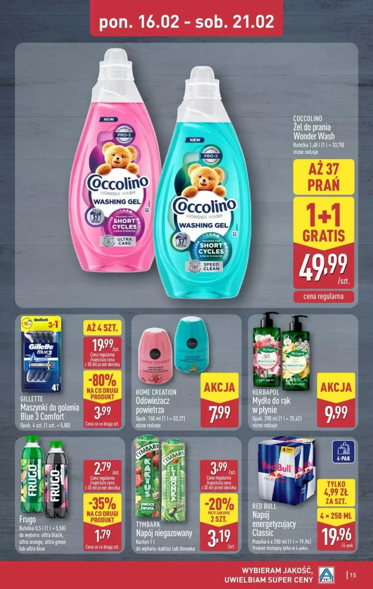 Strona 15 z gazetki Aldi