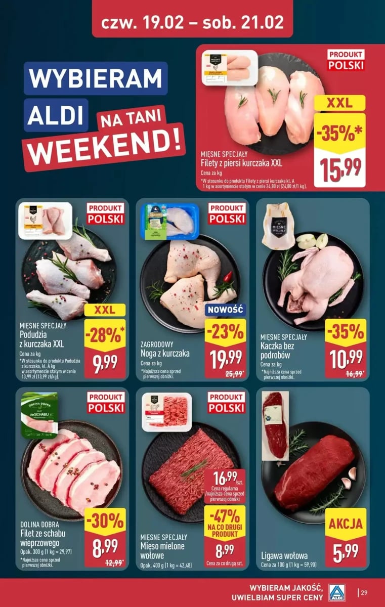 Strona 29 z gazetki Aldi