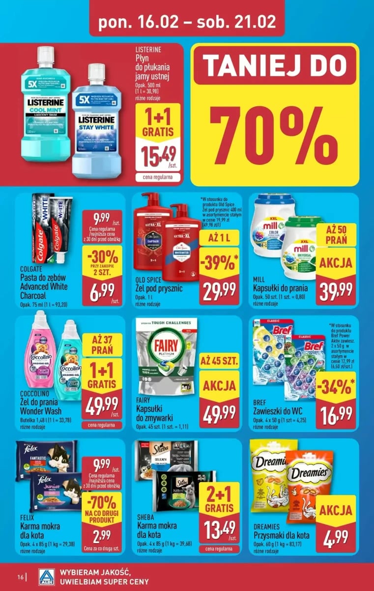 Strona 16 z gazetki Aldi