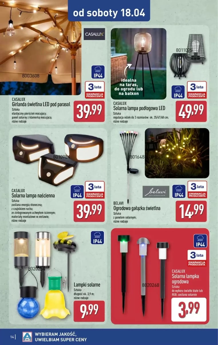 Strona 14 z gazetki Aldi