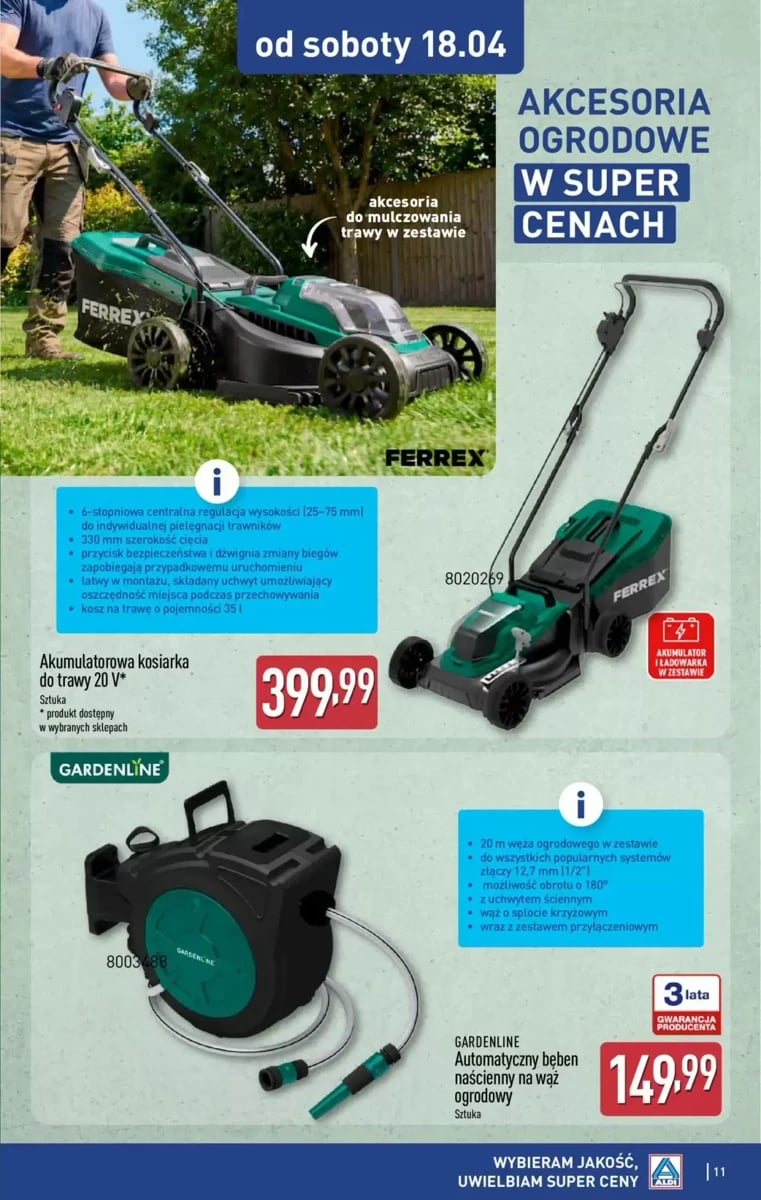 Strona 11 z gazetki Aldi