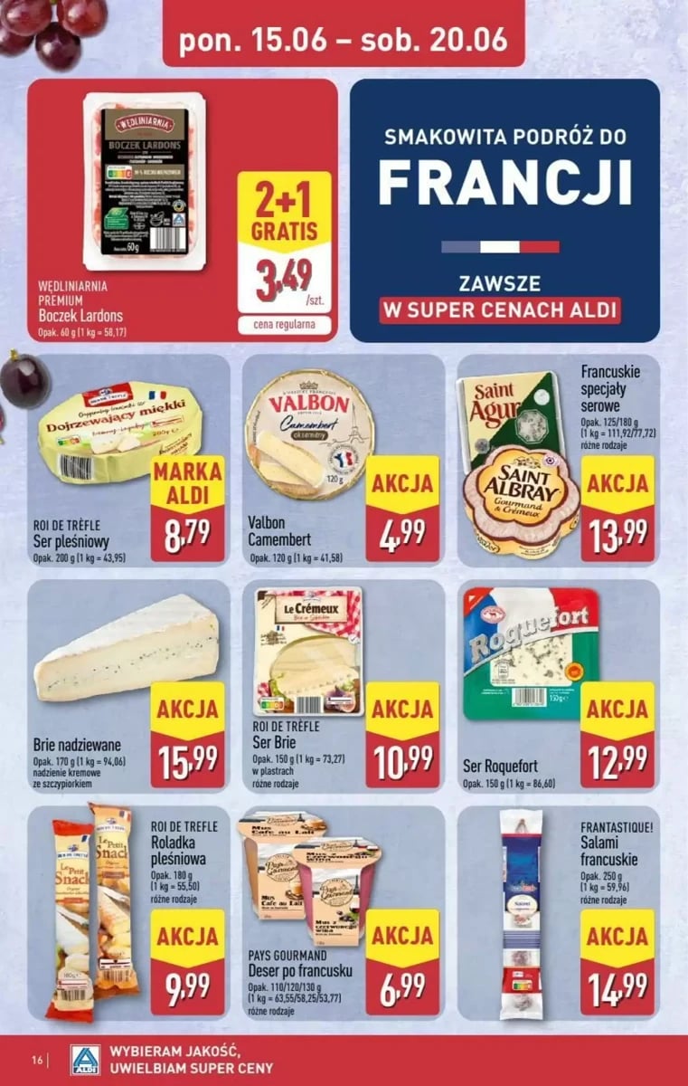 Strona 16 z gazetki Aldi