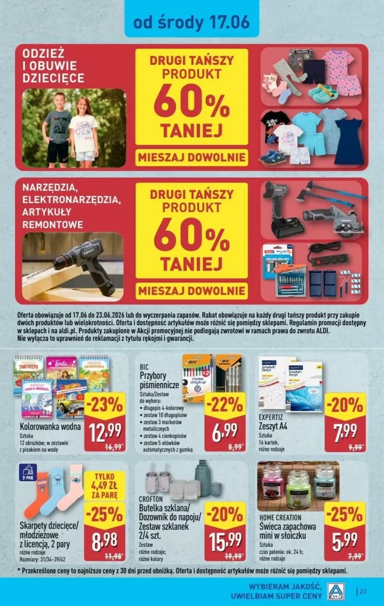 Strona 23 z gazetki Aldi