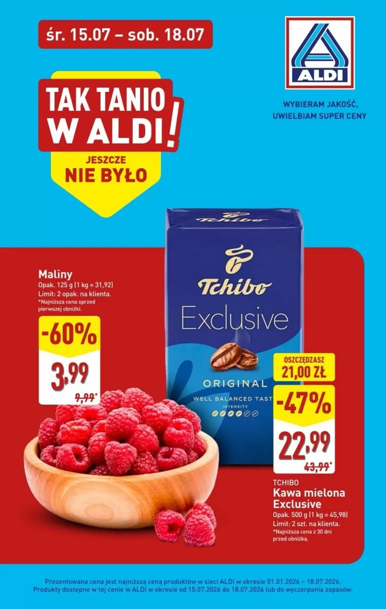 Strona 1 z gazetki Aldi