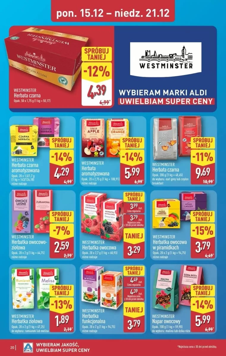 Strona 20 z gazetki Aldi