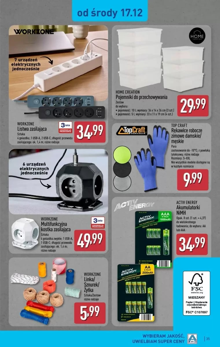 Strona 35 z gazetki Aldi
