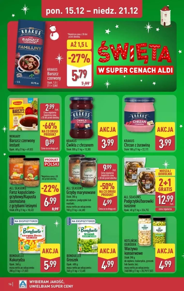 Strona 16 z gazetki Aldi