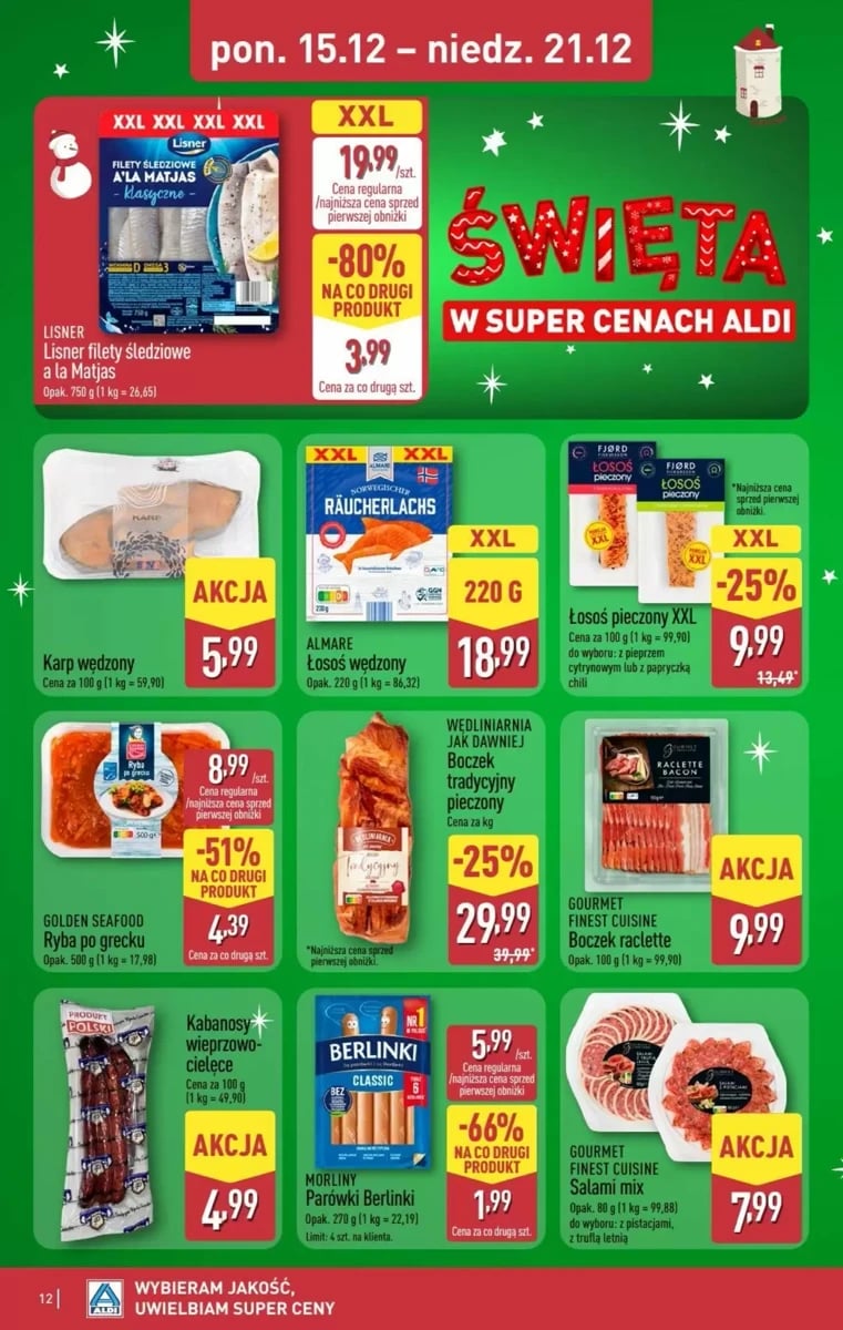 Strona 12 z gazetki Aldi