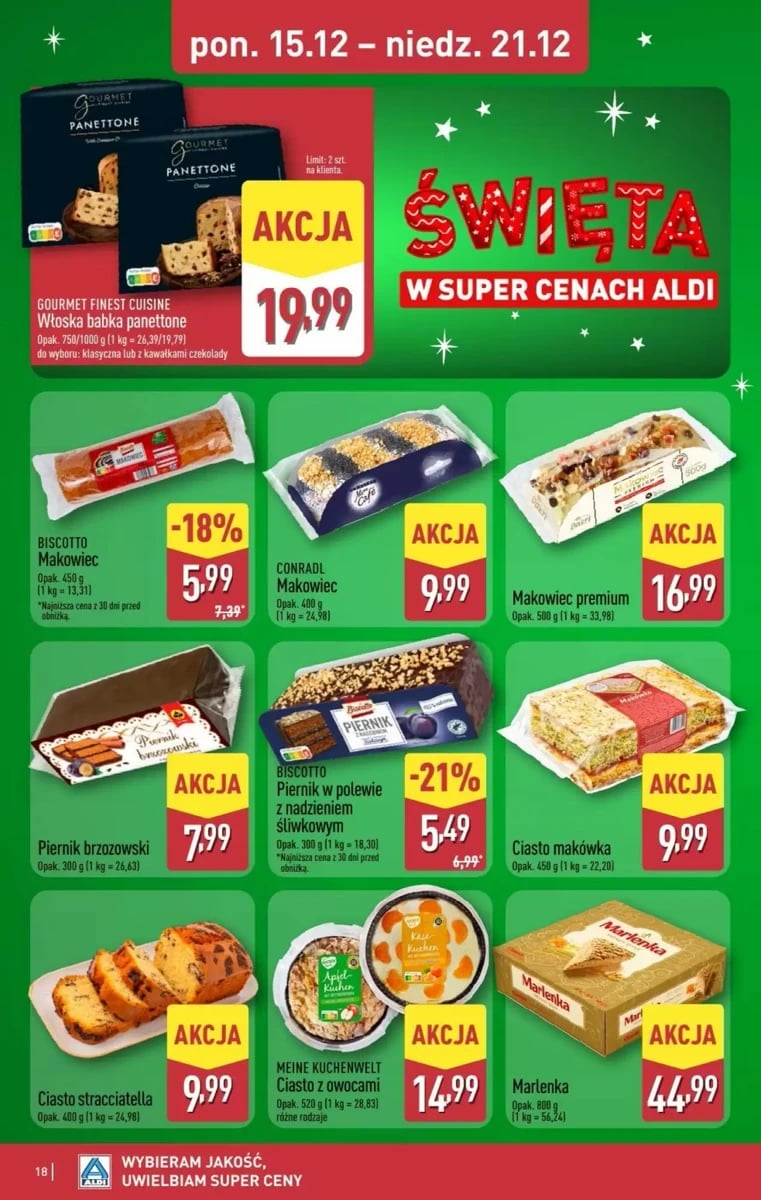 Strona 18 z gazetki Aldi