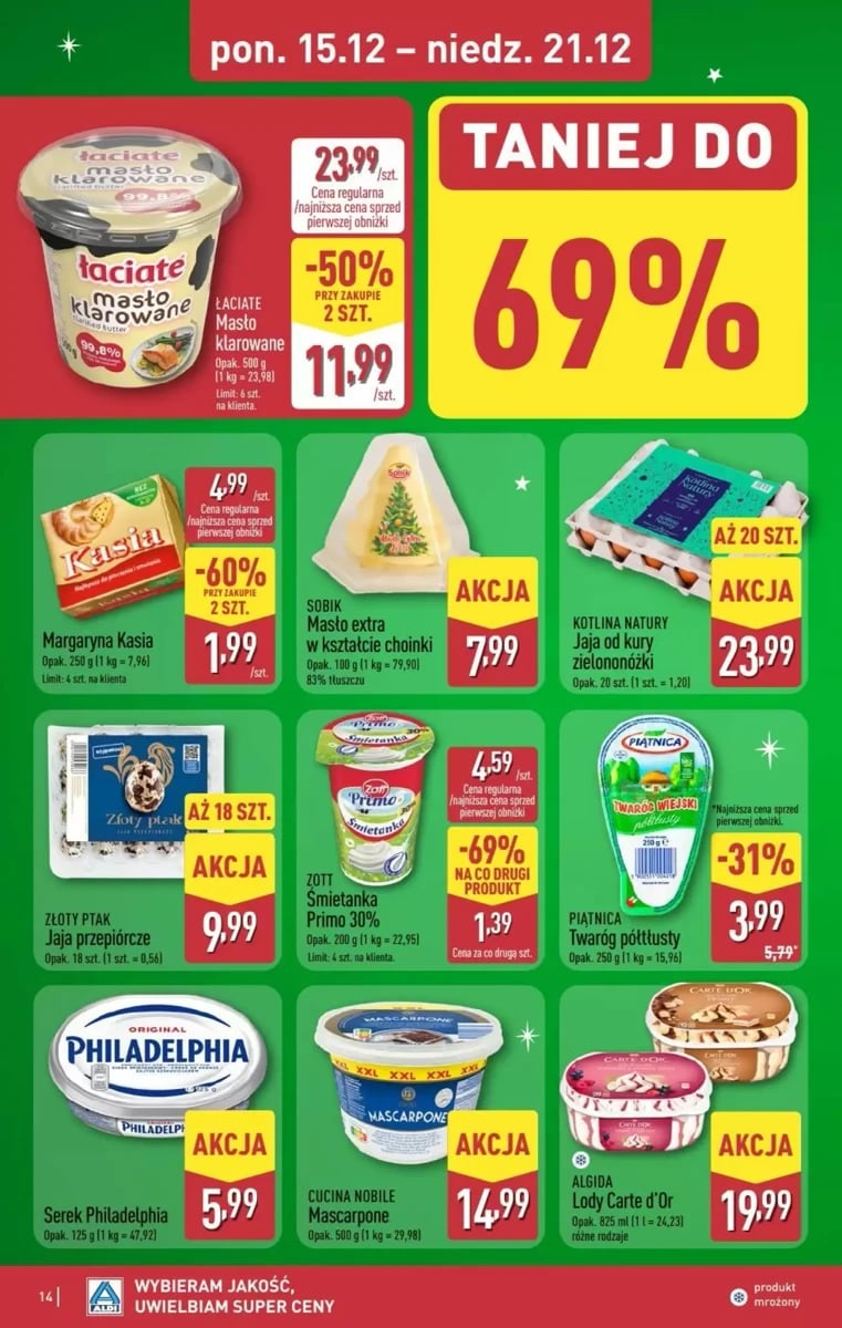 Strona 14 z gazetki Aldi