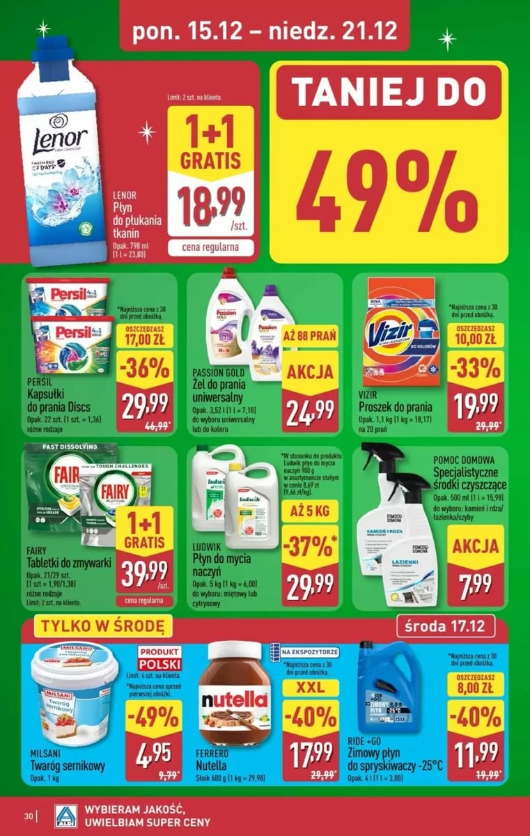 Strona 30 z gazetki Aldi
