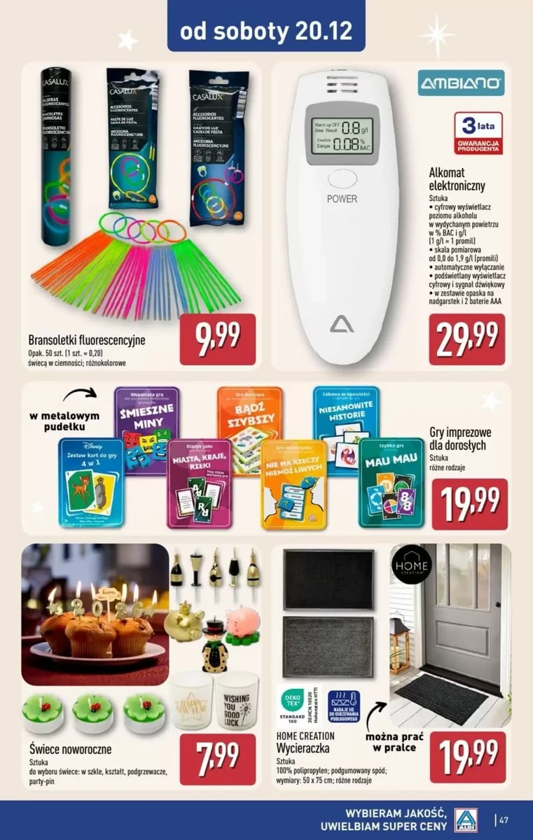 Strona 47 z gazetki Aldi