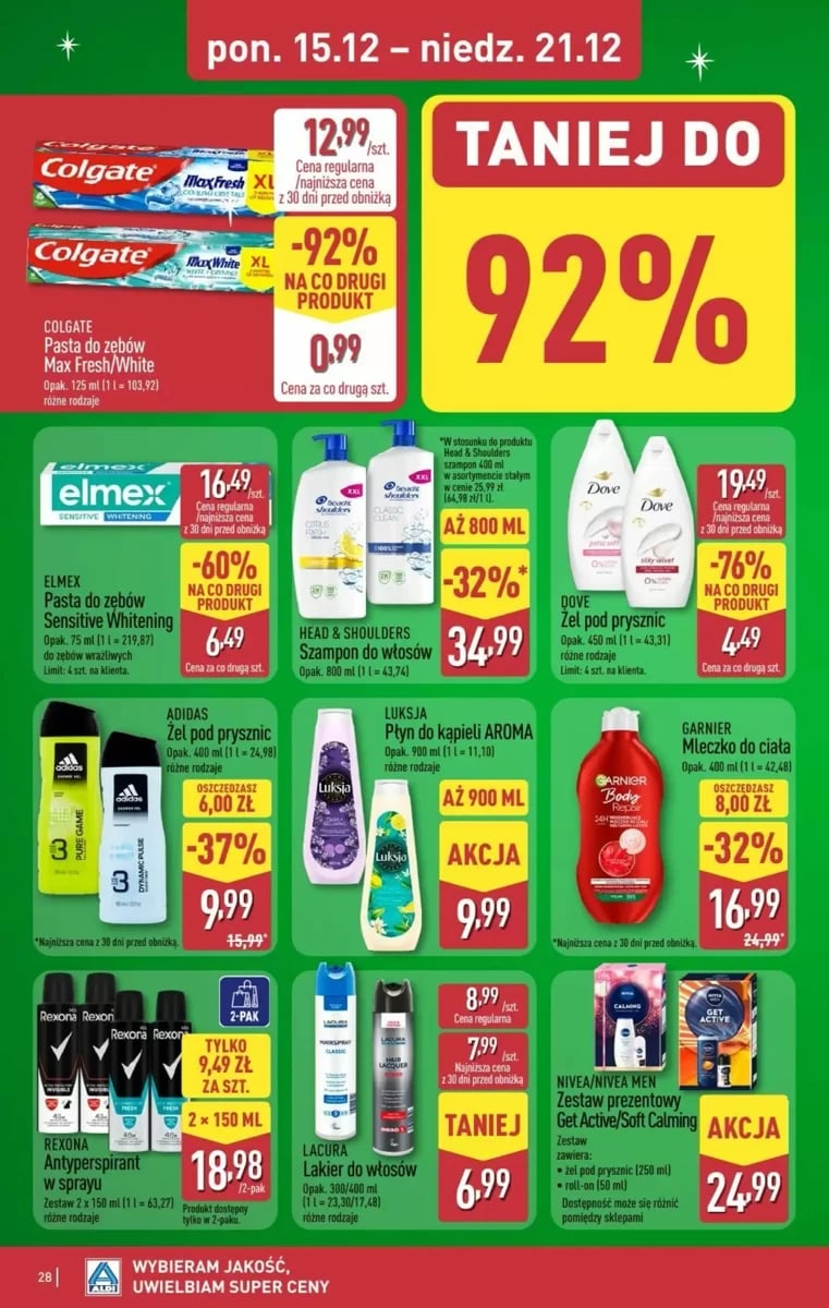 Strona 28 z gazetki Aldi