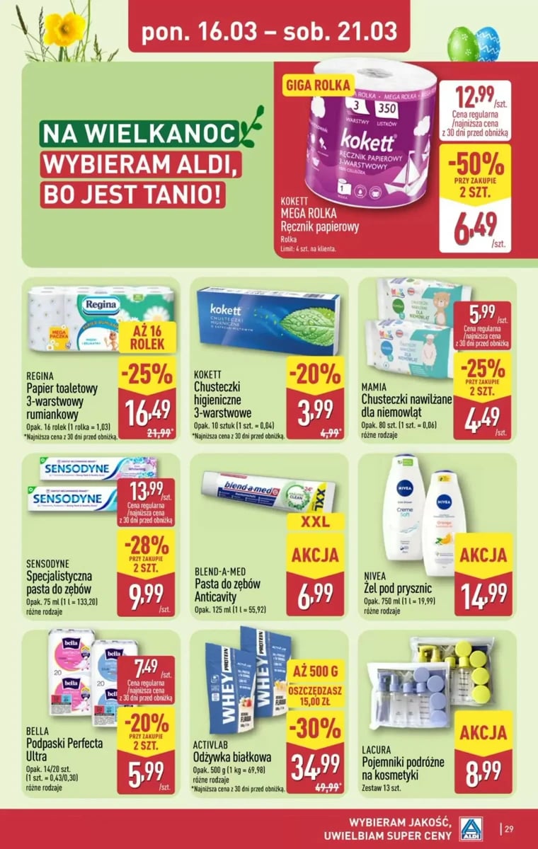 Strona 29 z gazetki Aldi