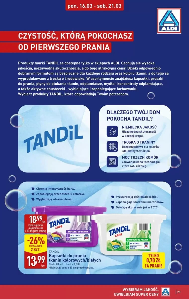 Strona 25 z gazetki Aldi