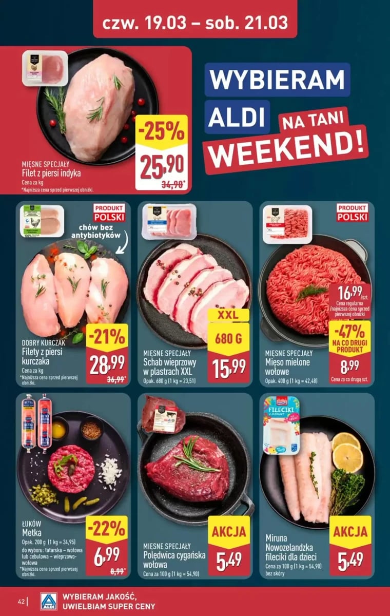 Strona 42 z gazetki Aldi