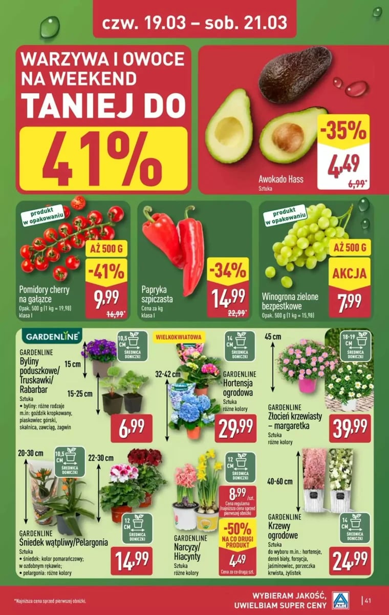 Strona 41 z gazetki Aldi
