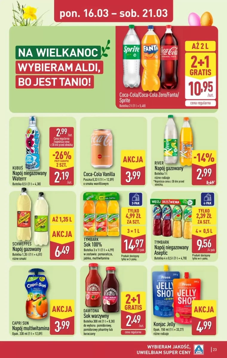 Strona 23 z gazetki Aldi