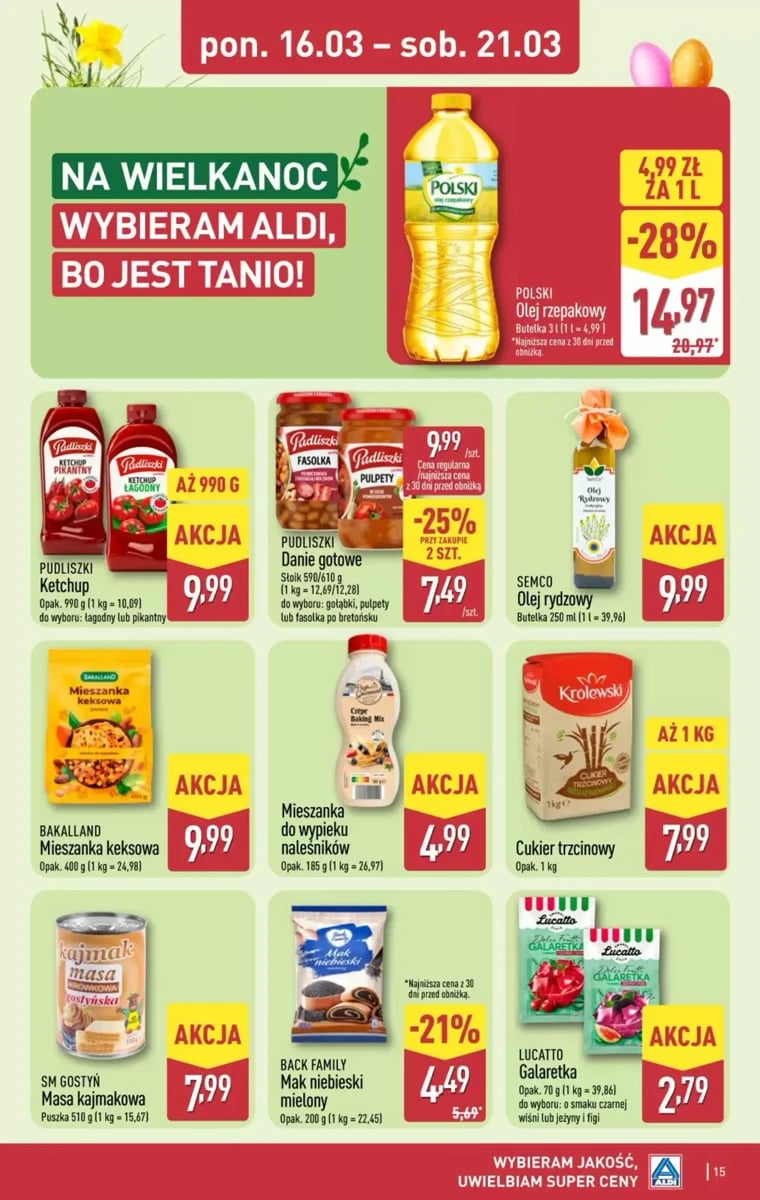 Strona 15 z gazetki Aldi