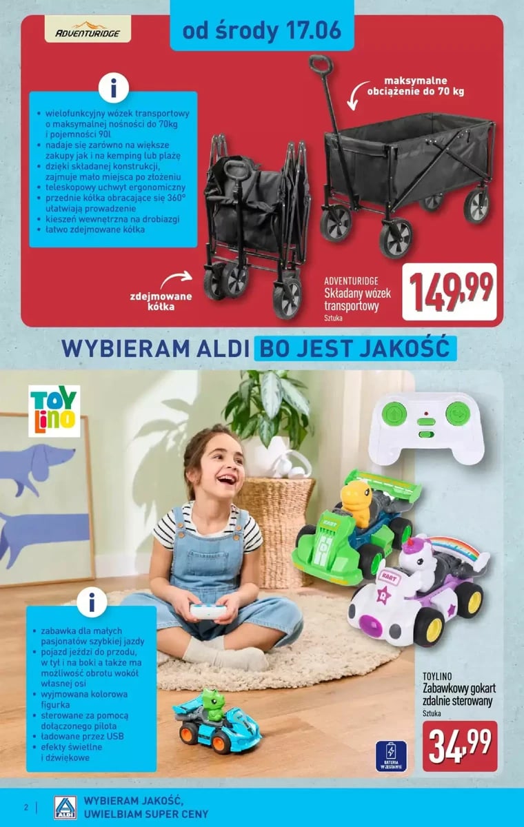 Strona 2 z gazetki Aldi