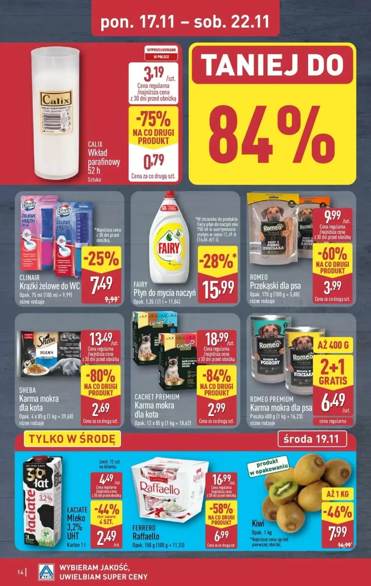 Strona 14 z gazetki Aldi