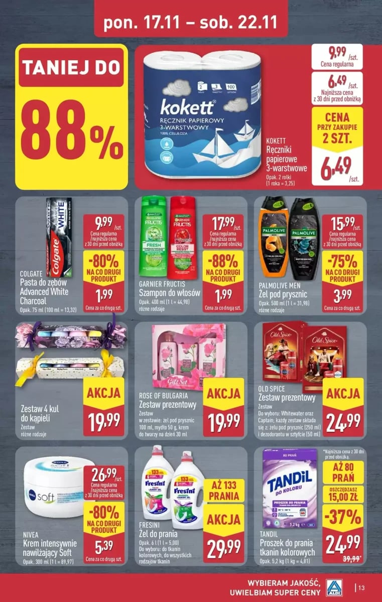 Strona 13 z gazetki Aldi