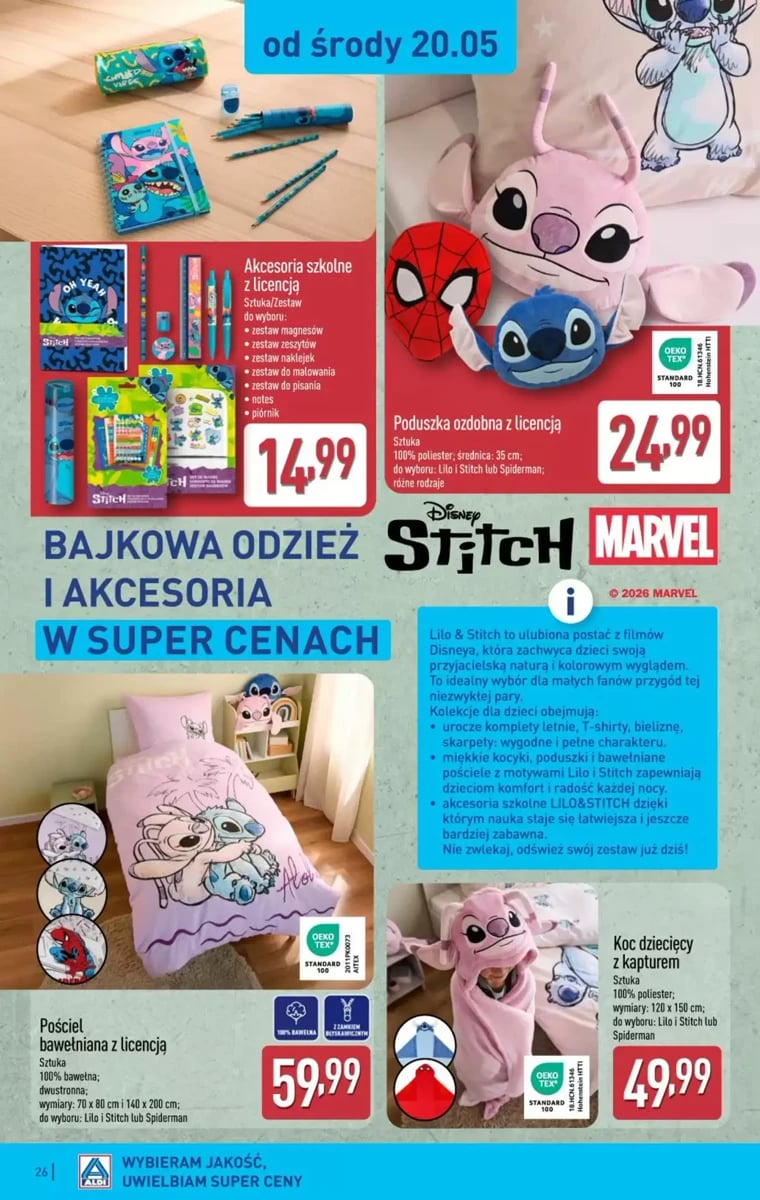 Strona 26 z gazetki Aldi