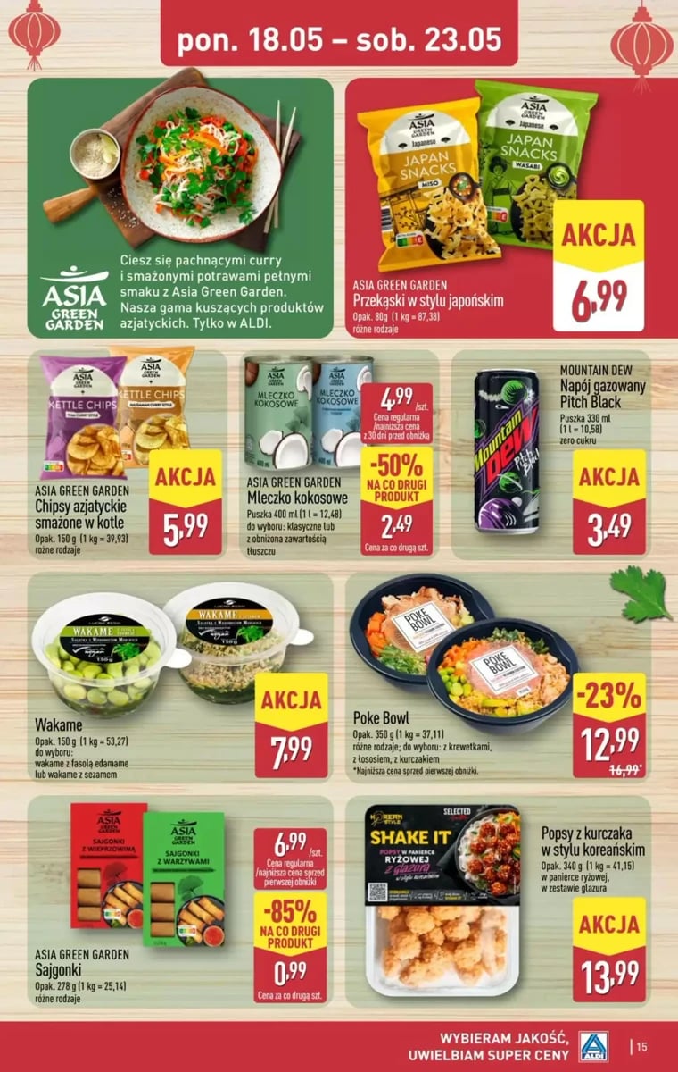 Strona 15 z gazetki Aldi