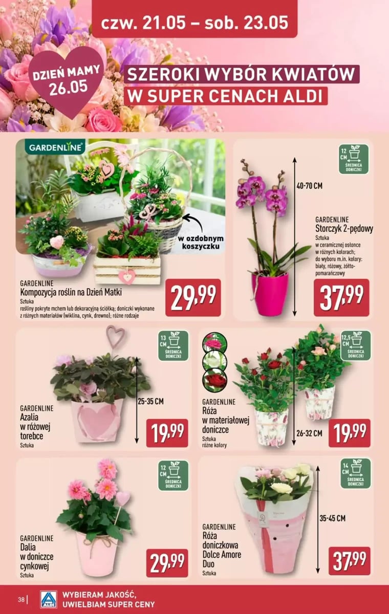 Strona 38 z gazetki Aldi