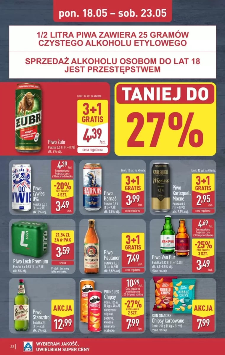 Strona 22 z gazetki Aldi