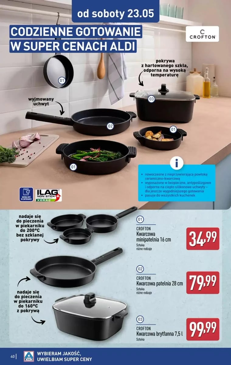 Strona 40 z gazetki Aldi