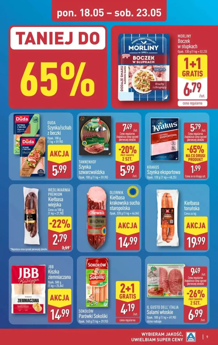 Strona 9 z gazetki Aldi