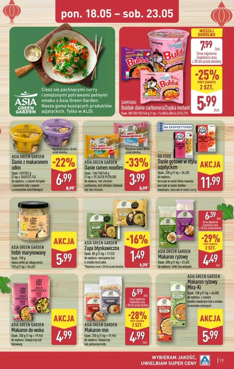 Strona 13 z gazetki Aldi