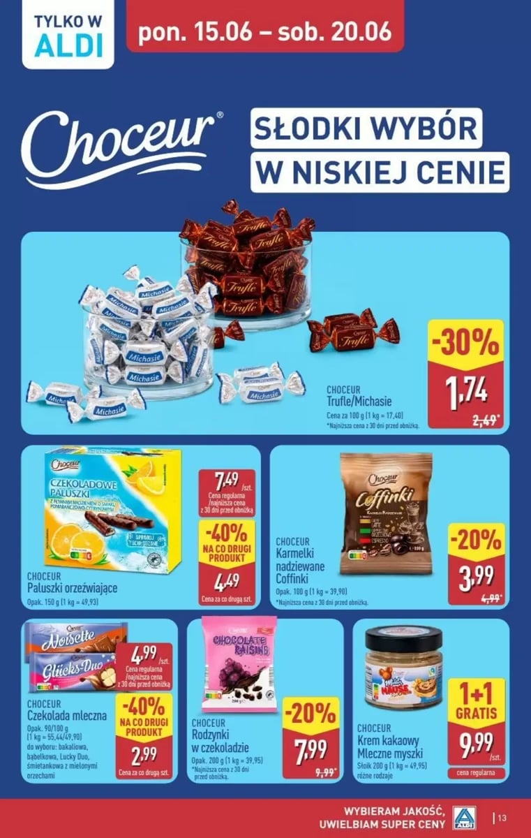Strona 13 z gazetki Aldi