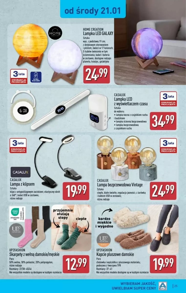 Strona 25 z gazetki Aldi