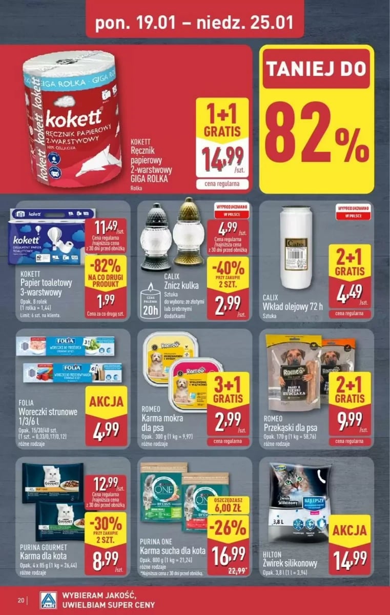Strona 20 z gazetki Aldi
