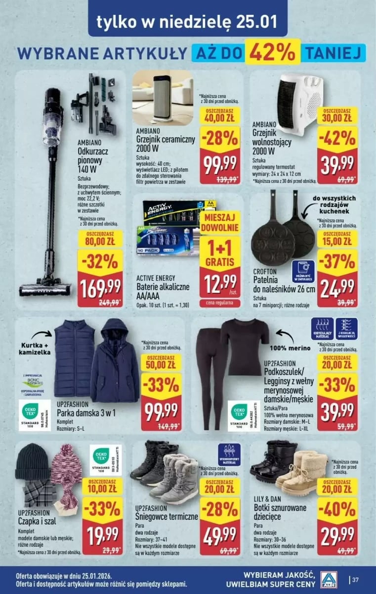Strona 37 z gazetki Aldi