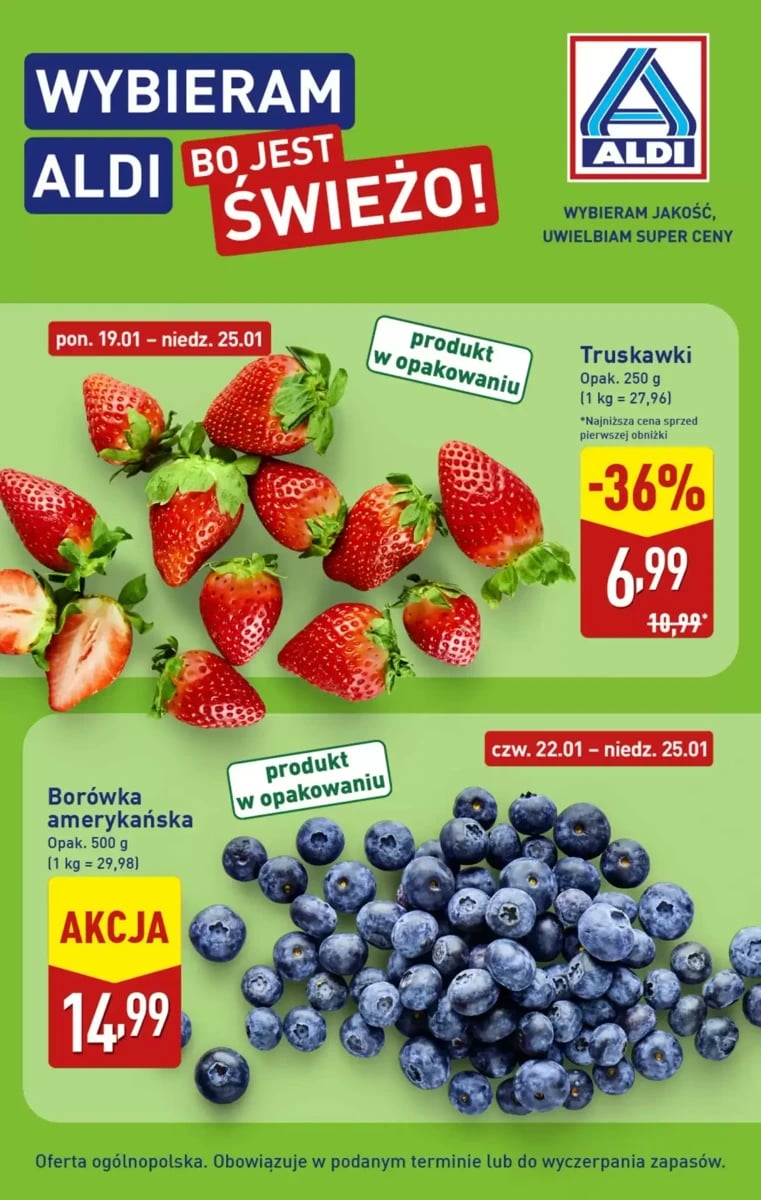 Strona 1 z gazetki Aldi